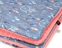 „La Millou“ menas. 83519 Ikimokyklinio amžiaus antklodė „Dream Catcher Coral Premium“ dvipusė antklodė (110x140 cm)