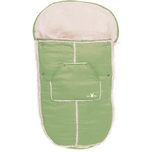 WallaBoo Art.0306.005 Footmuff 6-36 mēn. Lima Green Замша сумка ногу с плюшевой внутри